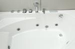 Акриловая ванна BLACK&WHITE GB5008L с гидромассажем